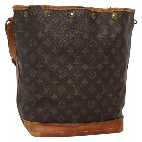 LOUIS VUITTON Monogram Noe Shoulder Bag LV Auth - Picture 1 of 16